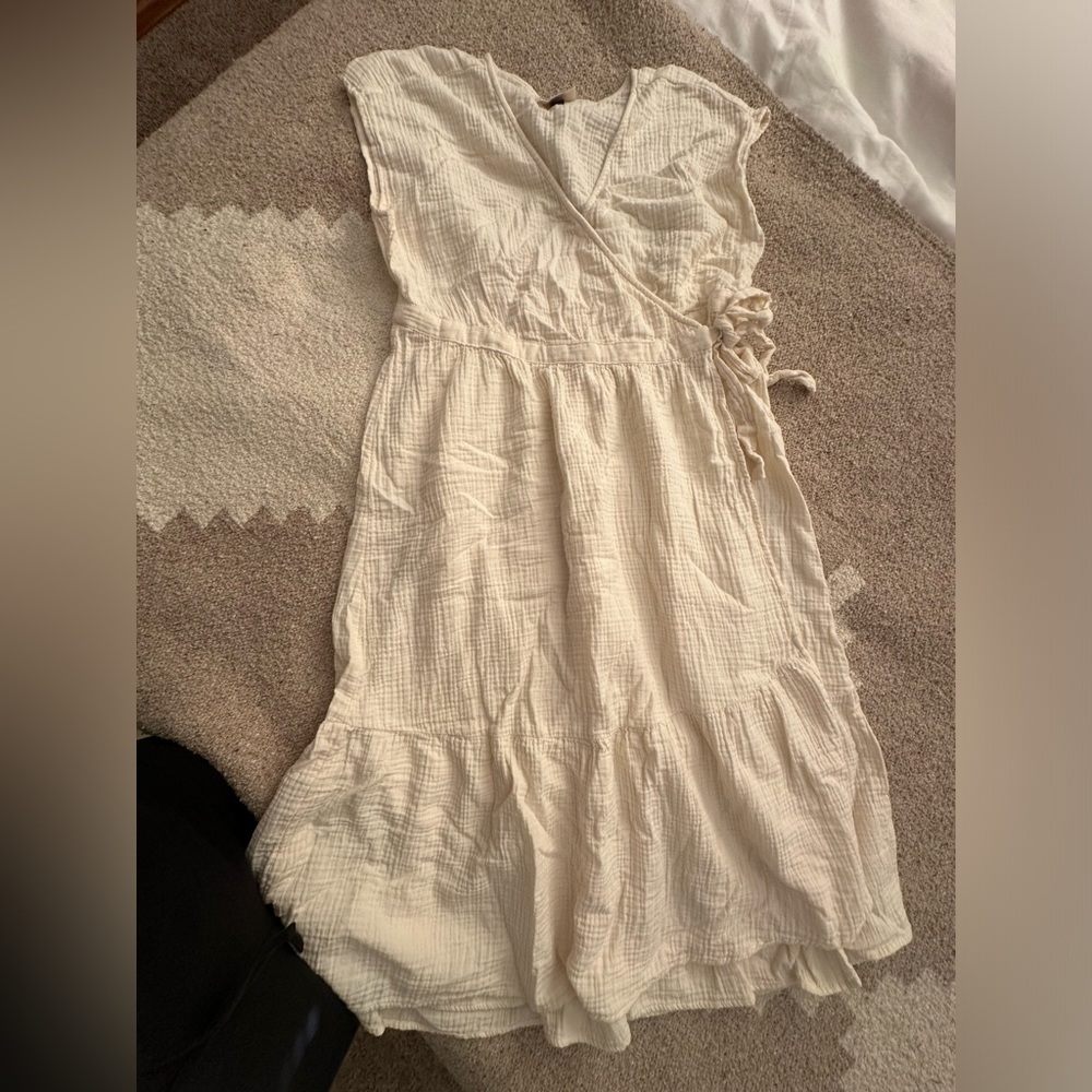 Universal Thread Cotton Wrap Dress